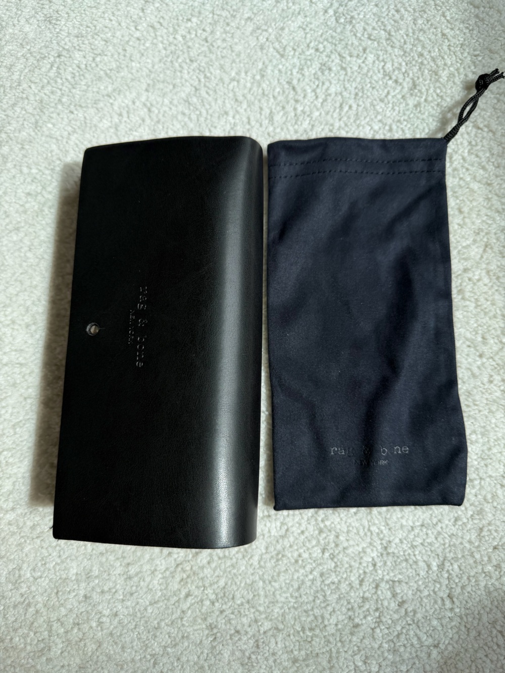 rag & bone sunglasses case black color